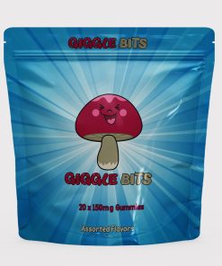 GIGGLE BITS Magic Mushroom Infused Gummies Edibles (20pcs X 150mg)