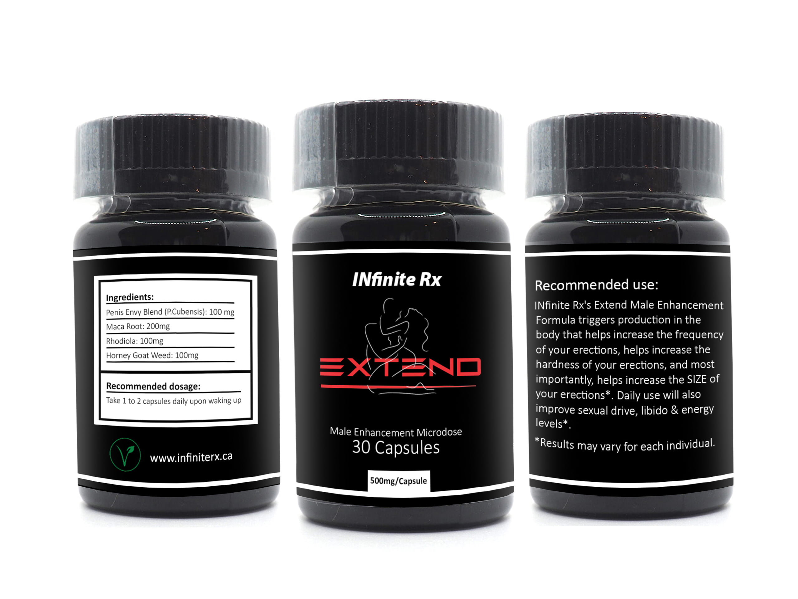 INfinite Rx (Extend) Male Enhancement Microdosing Psilocybin Capsules - Image 4