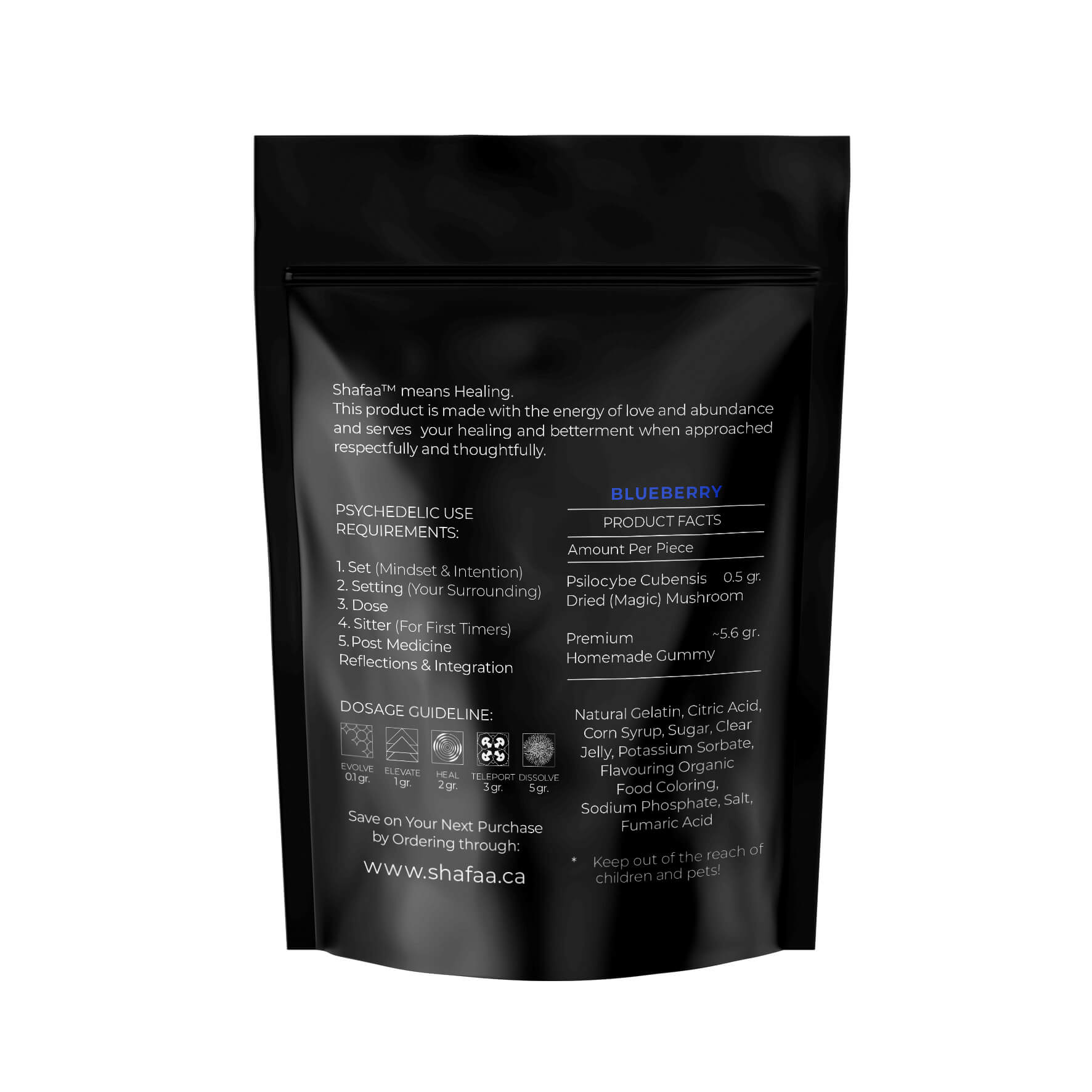 Shafaa Macrodosing Magic Mushroom Gummies Edibles - Image 8