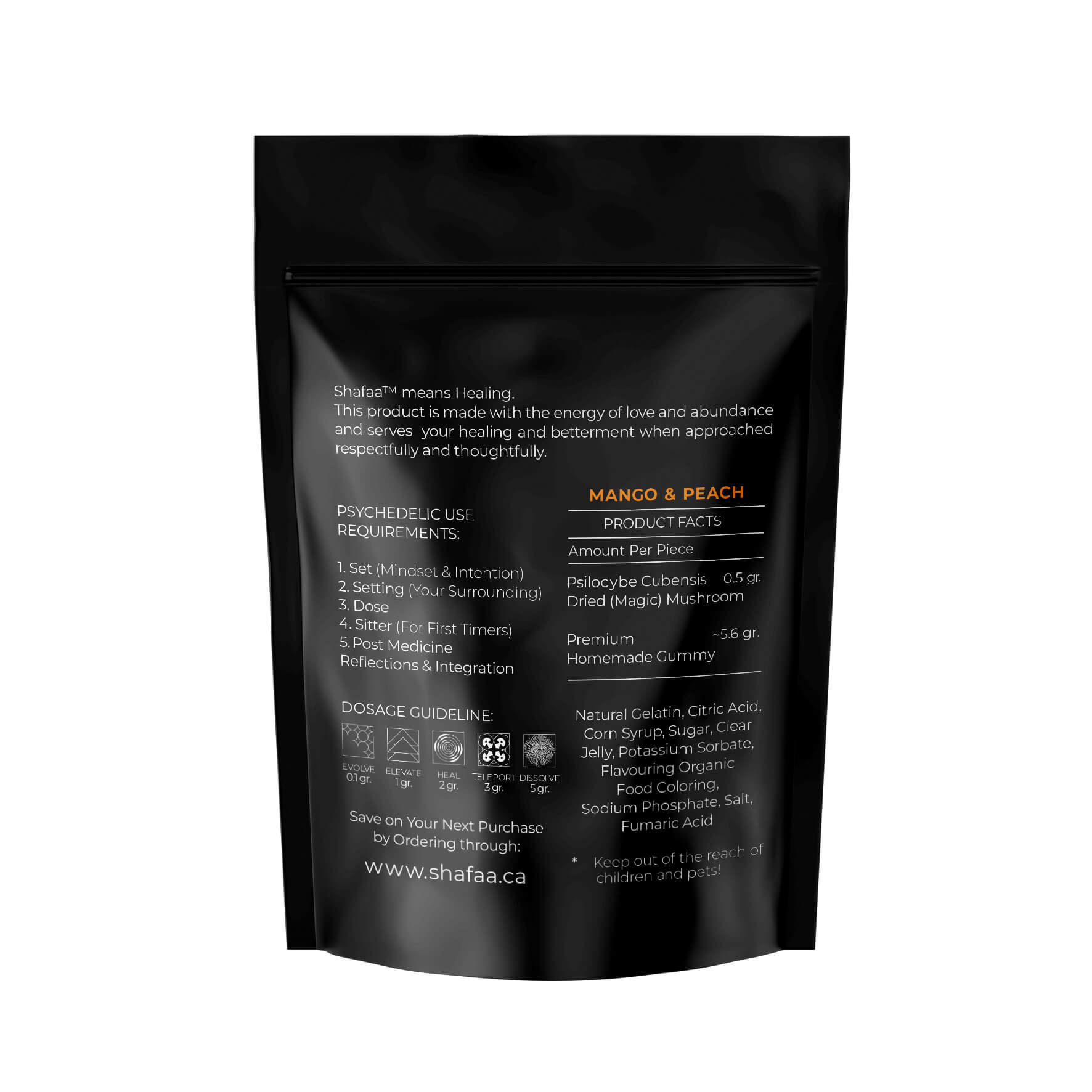 Shafaa Macrodosing Magic Mushroom Gummies Edibles - Image 7