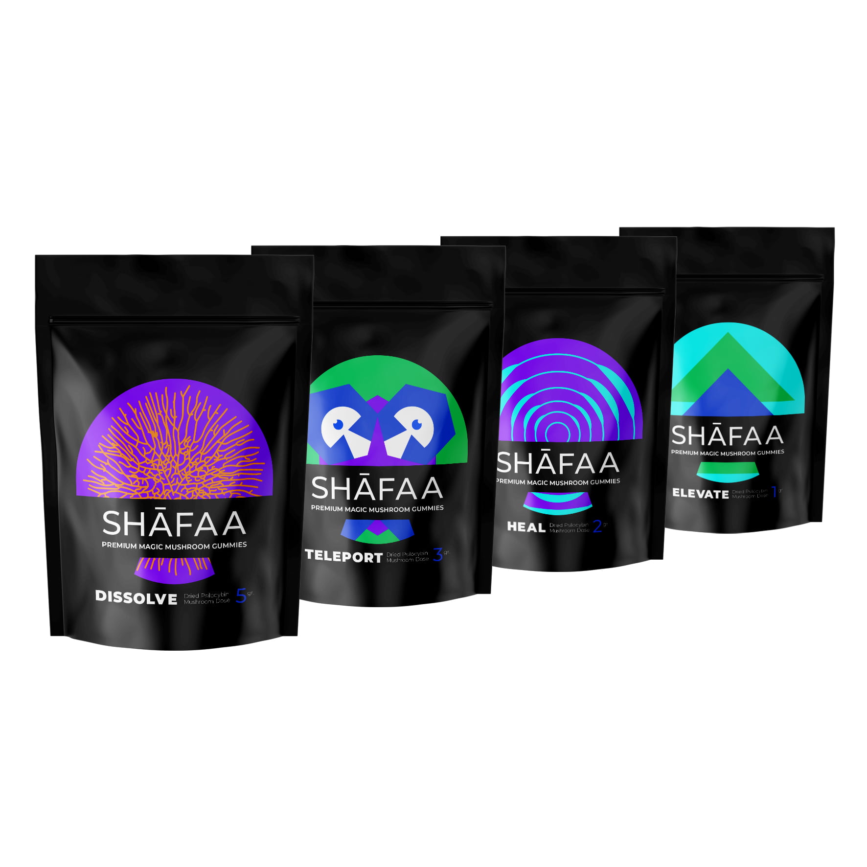Shafaa Macrodosing Magic Mushroom Gummies Edibles - Image 2