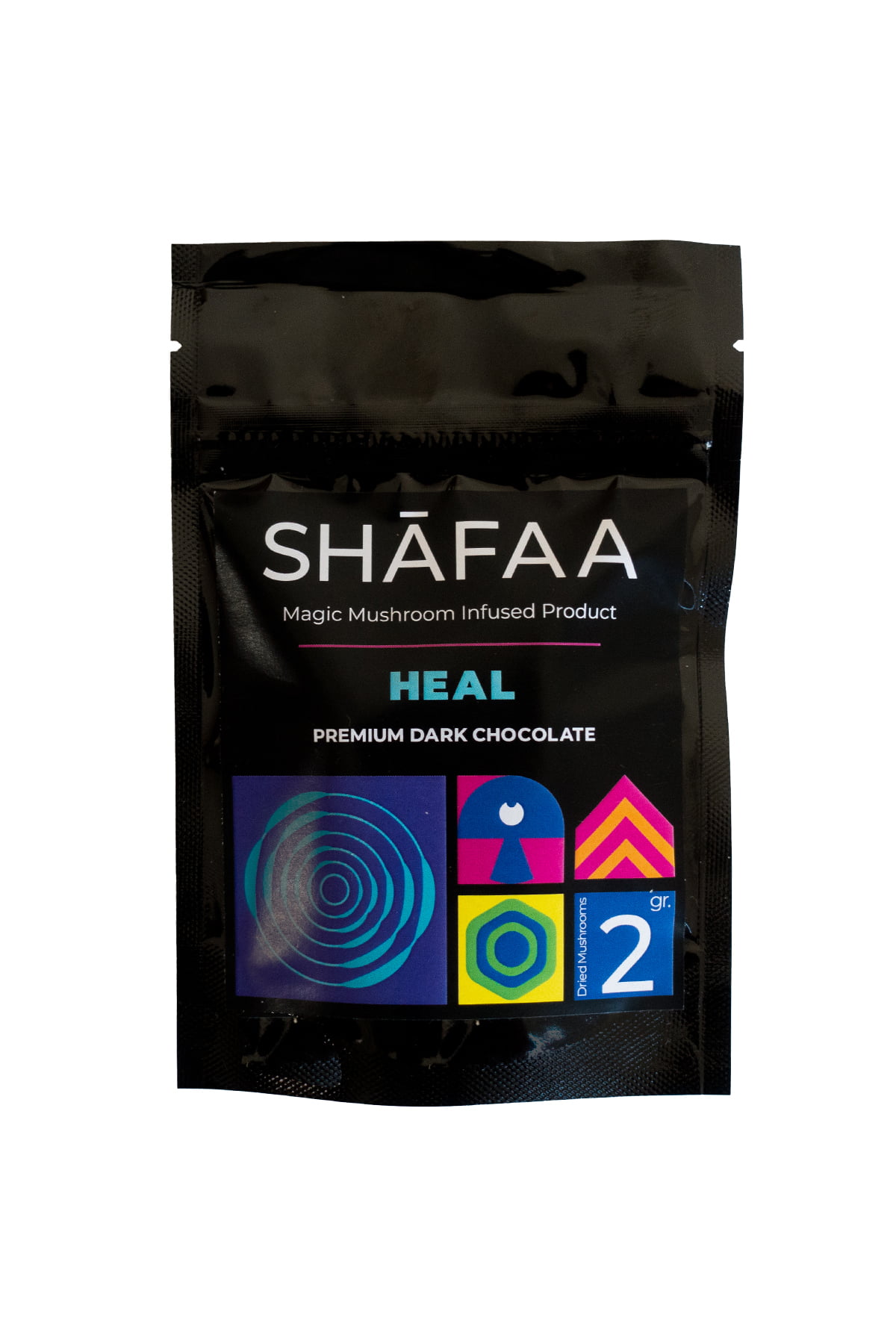 Shafaa Macrodosing Magic Mushroom Dark Chocolate Edibles - Image 4
