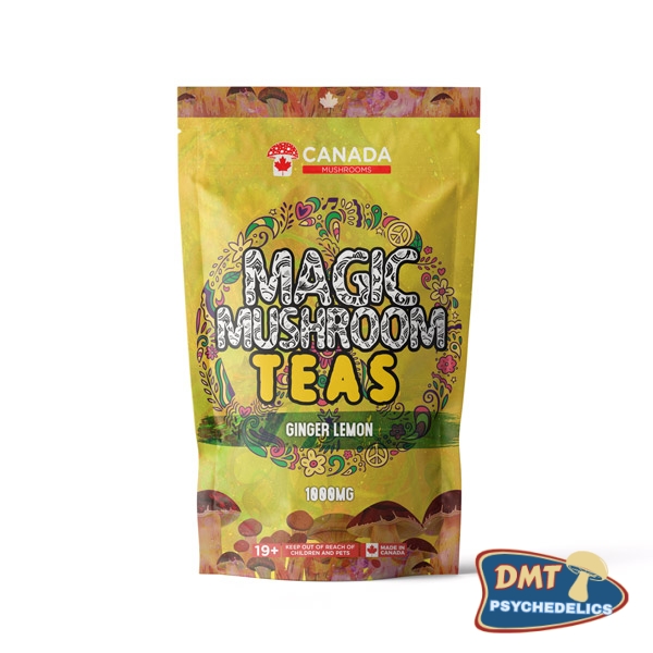 Canada Mushrooms Shroom Tea | 1000MG | Ginger Lemon